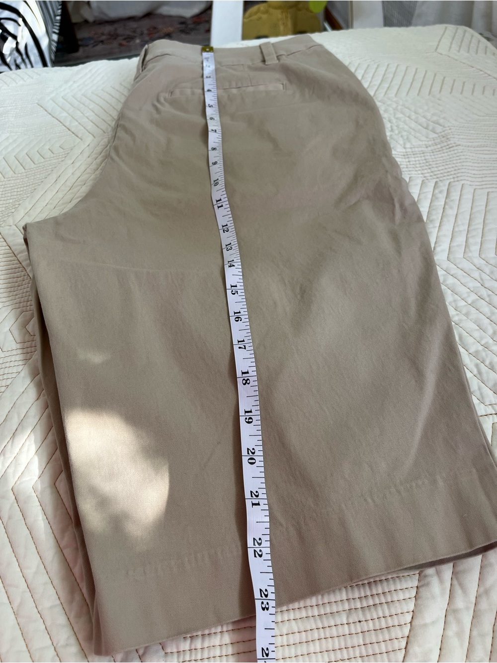 Talbots Light Beige 13" Perfect Shorts - Picture 7 of 9
